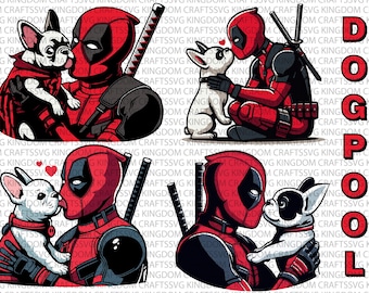 Deadpool and Dogpool svg, Deadpool svg, Dogpool svg, Wolverine