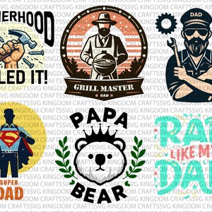 Father&#39;s day svg, dad svg, papa svg