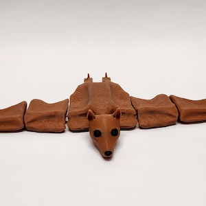 3D Printed Fruit Bat Model | Realistic Decoration for Nature Lovers & Collectors