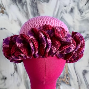 Berry Spring Ruffle Hat