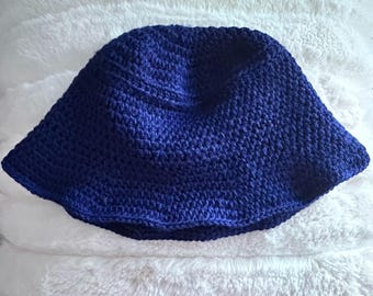 Dark Blue Bucket Hat