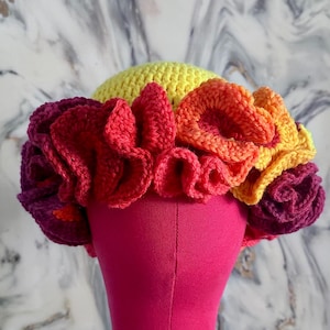 Sunset Ruffle Hat