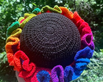 Pride Ruffle Hat