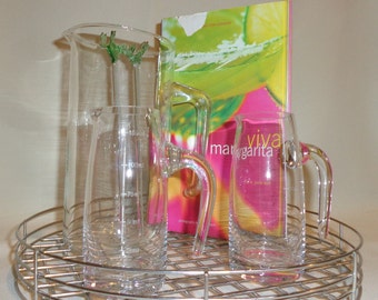 Set cocktail mixology brocca grande in vetro Pyrex e 2 brocche piccole in vetro
