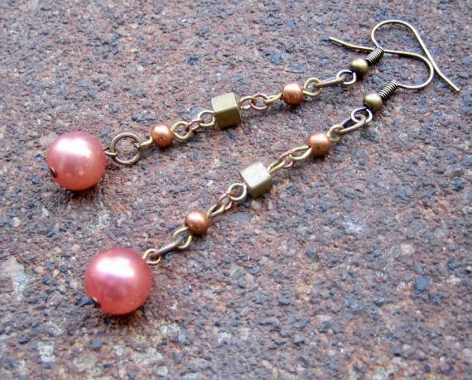 Eco Brass Earrings main image 0
