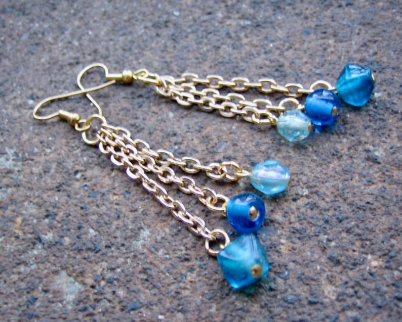 Eco friendly Earrings (red)