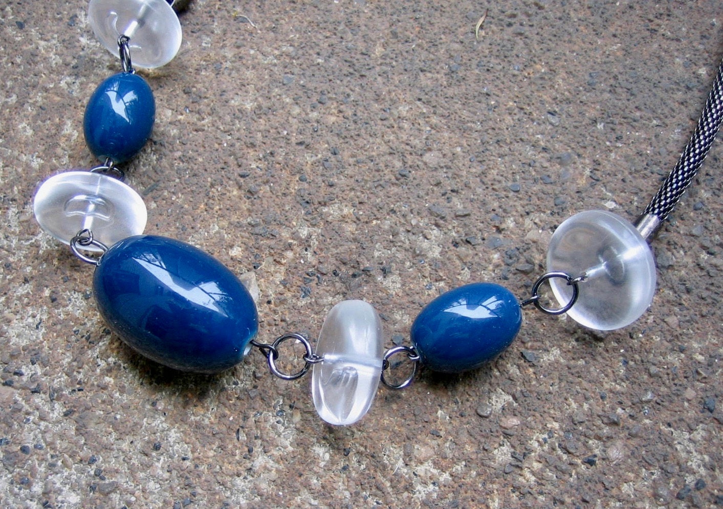 Free Recycled Statement Necklace