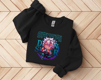 Sudadera de Demon Slayer de Sanemi, camiseta de Demon Slayer, sudadera de anime, regalo de anime, camiseta de Demon Slayer