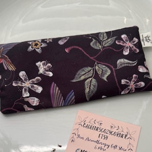 Hummingbird Aromatherapy Eye Pillow: Herbal Stress Relief, Weighted Plush, No Pressure Eye Mask