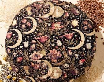 Weighted Lap Pad, Rice And Flaxseed Heating Pad, Calming Comfort, Minky Cotton, Sleep Compression