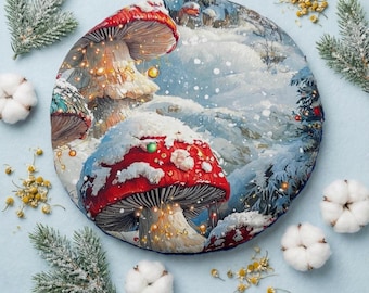 Weighted Lap Pad, Round Sensory Pillow, Heating Pad, CuddleCalm, Herbal Heat Pack, Aromatherapy Gifts