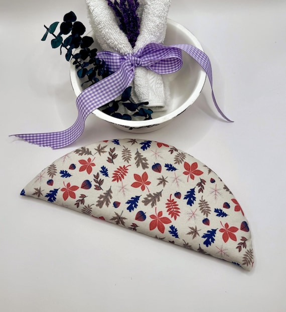 Weighted Eye Pillow, Dancing Fall Leaves, Flaxseed Warmer,Aromatherapy, Scented, Unscented, Spa & Relaxation Gift