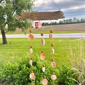 Shell wind chime