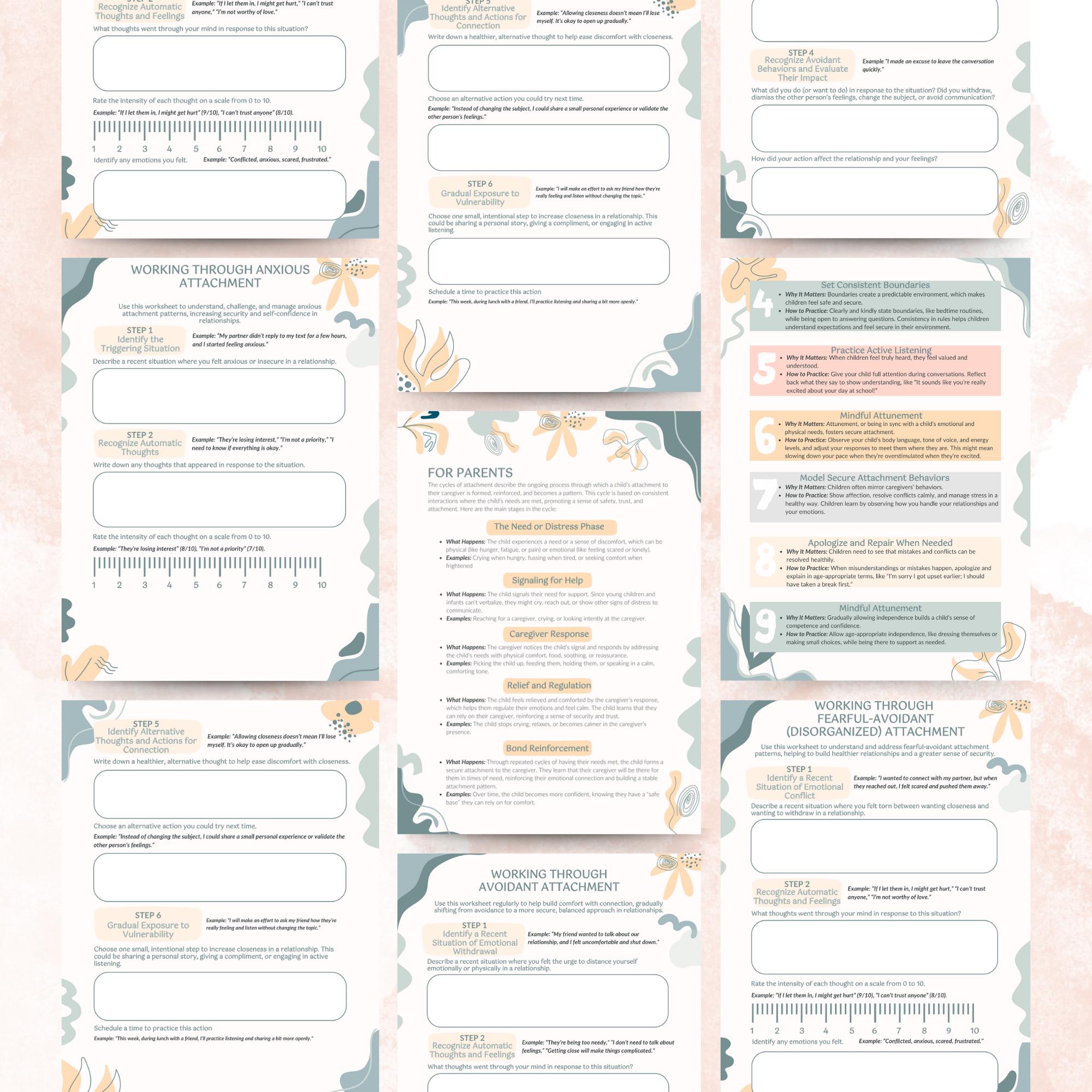 Discover Your Attachment Style | Attachment Theory Workbook ...