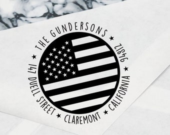 Self Inking Return Address Stamp, Stamp for newlyweds, Address Stamps, Realtor Gift, Return Address Stamps, Stamps --68115