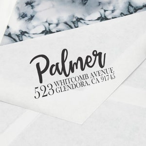 Housewarming Gift, Custom Stamp, Personalized Stamp, Custom Address Stamp, Rubber Stamp, Custom Rubber Stamp, Stamp, Stamps --10428-HD35-000