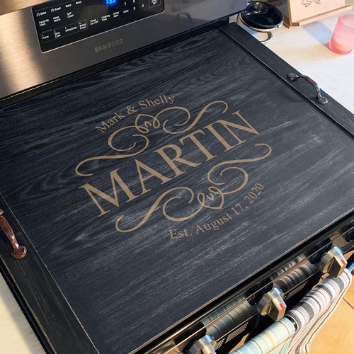 Custom Stove Top Cover,Rustic Tray, Noodle board, Ottoman Tray, Kitchen Decor, Farmhouse decor, Stovetop shops Cover, Kitchen Tray--21027-TRAY-051