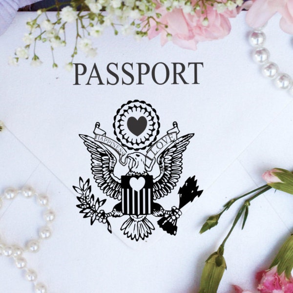 Passport Stamps Etsy