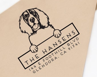 Pet Return Address Stamp, Your Dog on a Return address stamp, Return Address stamp, Personalized Address Stamp, Custom Stamp for pet lovers