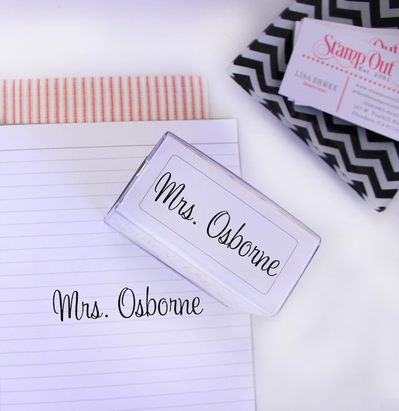 PERSONALIZED NAME STAMPER