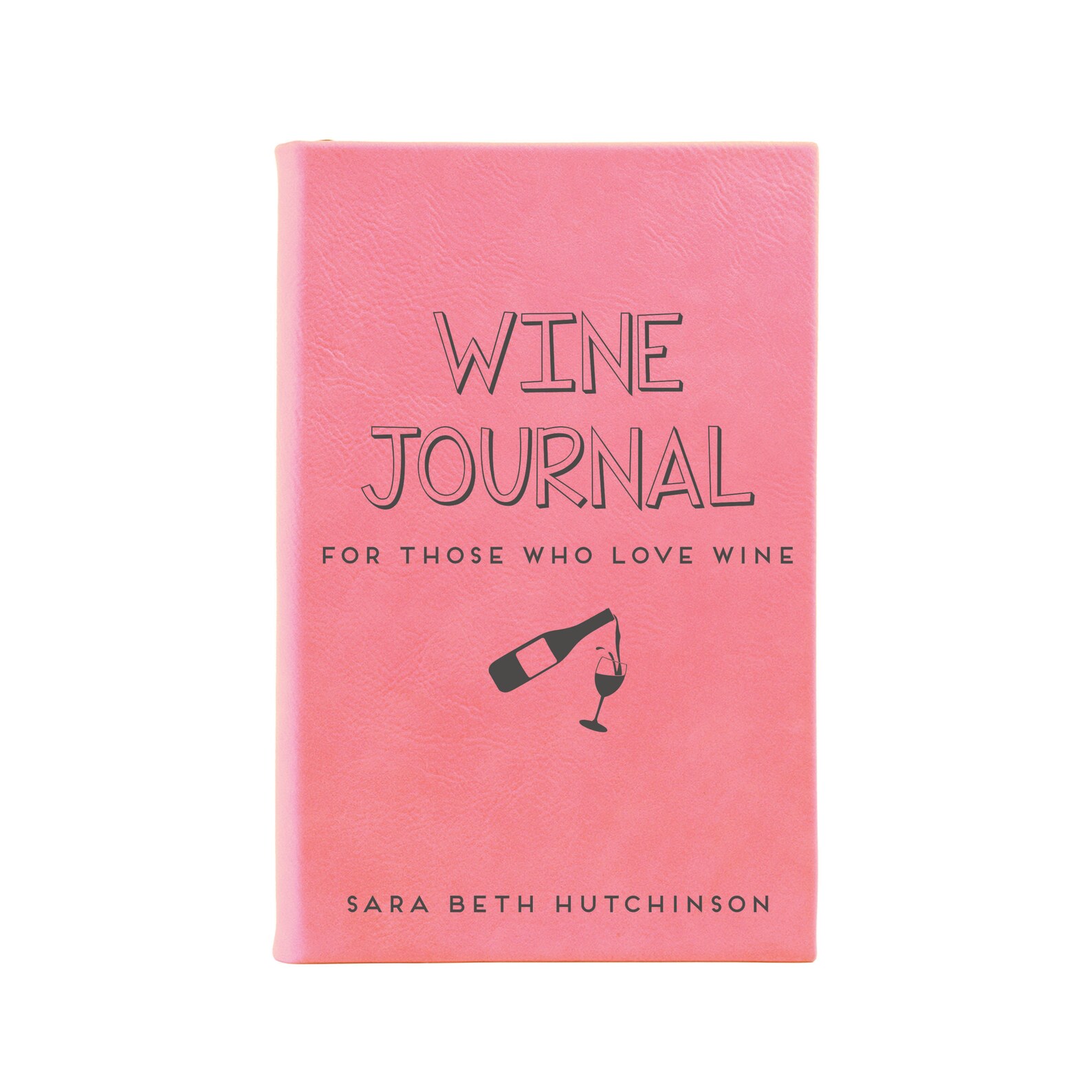 Wine Journal Leather Journal Personalized Leather Journal Etsy