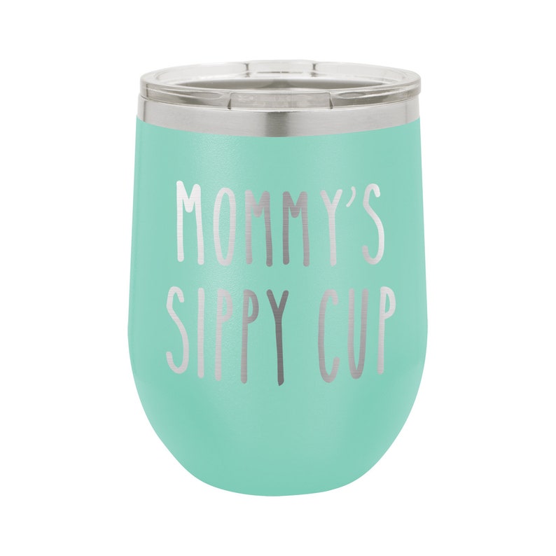 mommy's sippy cup wine tumbler