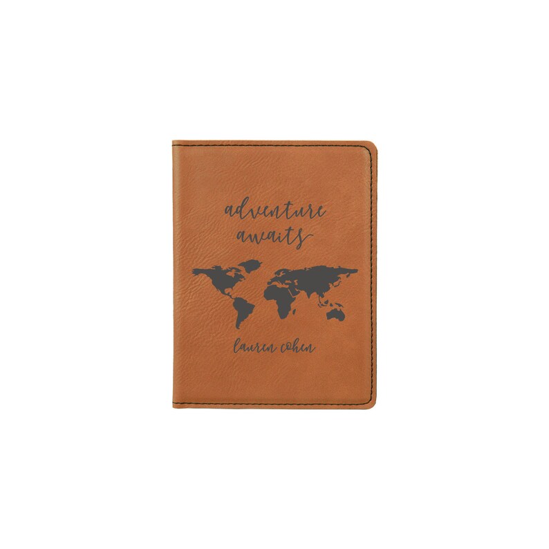 Passport Passport Cover Engraved Custom Passport Cover Etsy