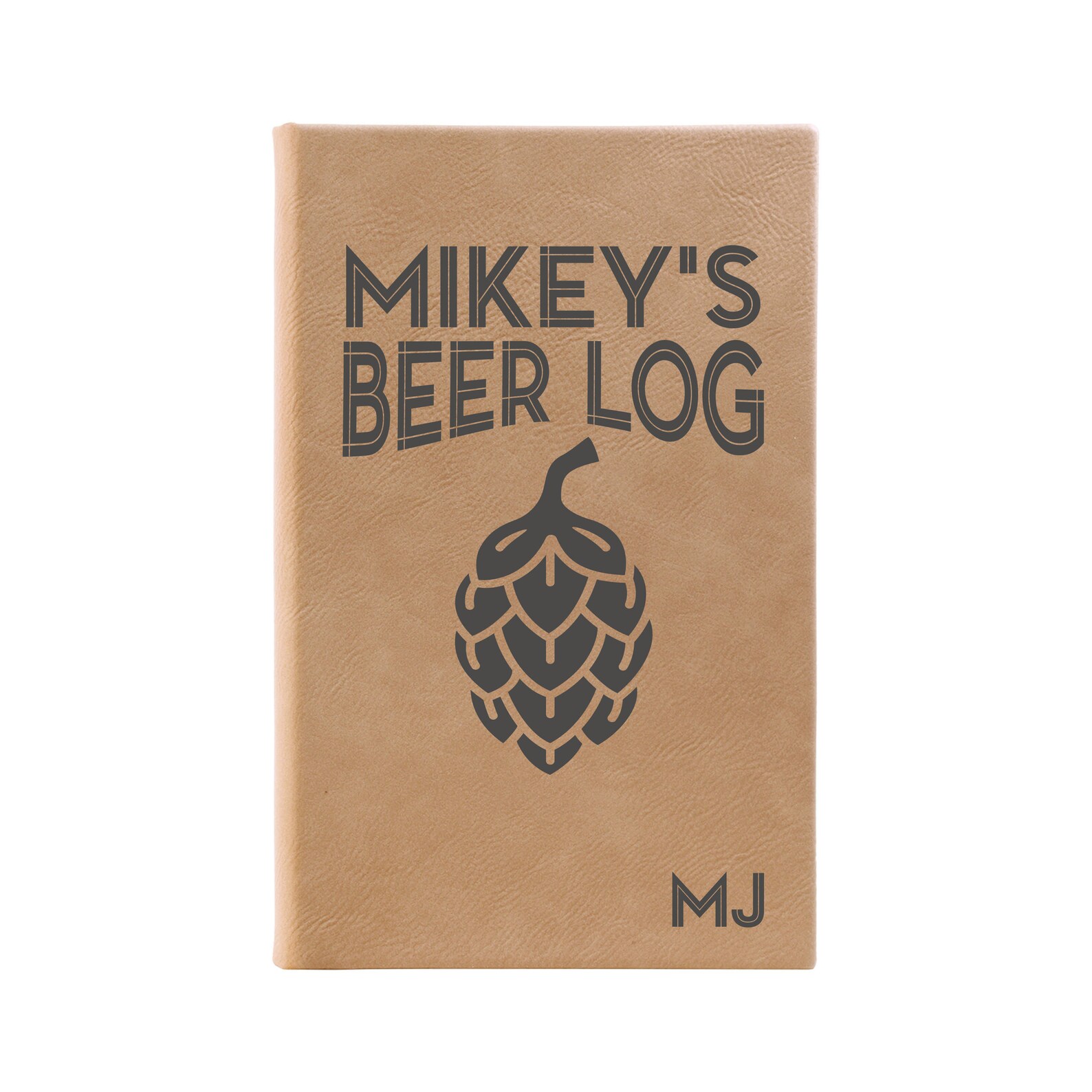 Personalized Beer Log Custom Beer Journal Leather Journal Etsy