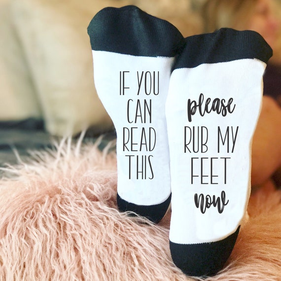 Pillow outlet feet socks