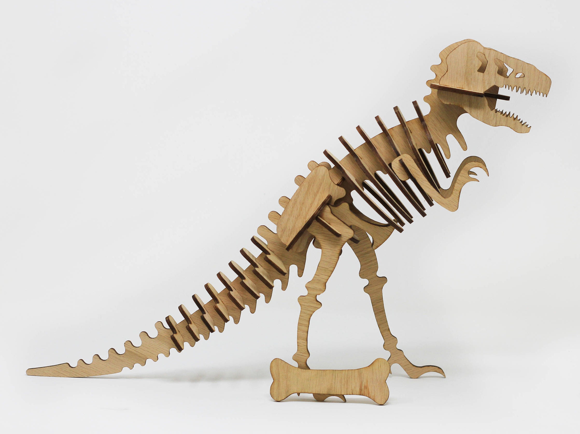 Omleiden juni Associëren Bouw je eigen dinosaurus 3D houten dinosaurus kit 3D puzzel - Etsy Nederland