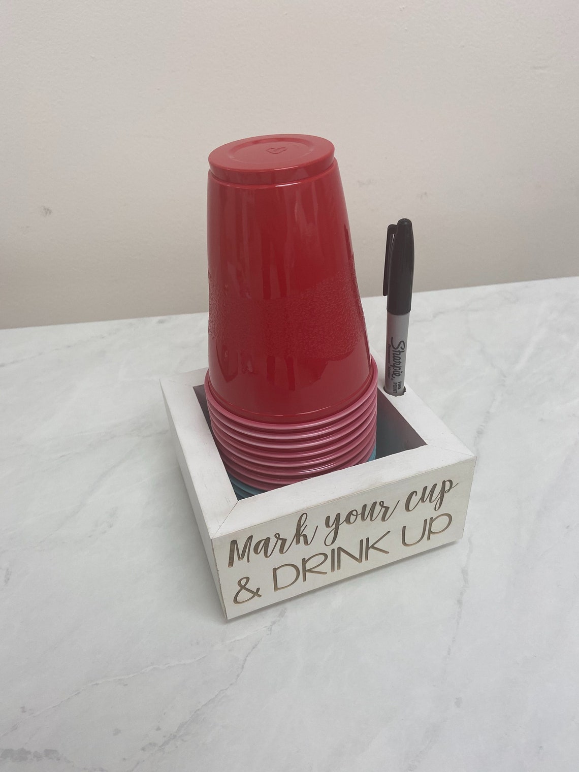 Solo Cup Holder Plastic Cup Holder Party Cup Dispenser Drink Etsy