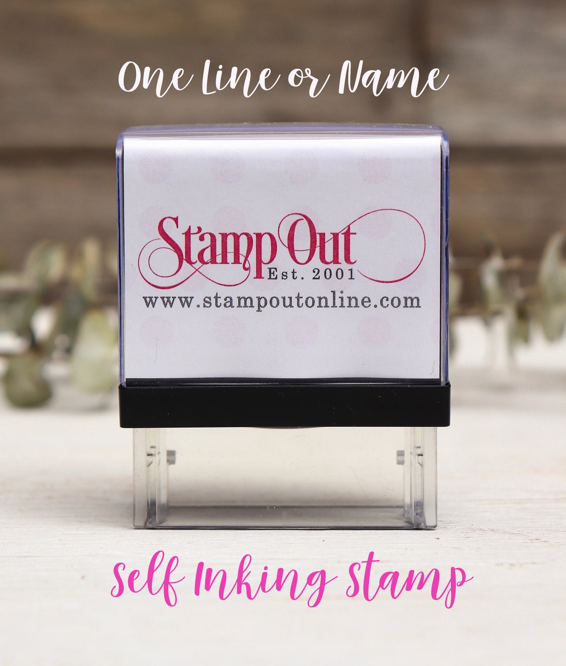 Paid Rubber Stamp Self Inking Custom Business Stamps Paid - Etsy