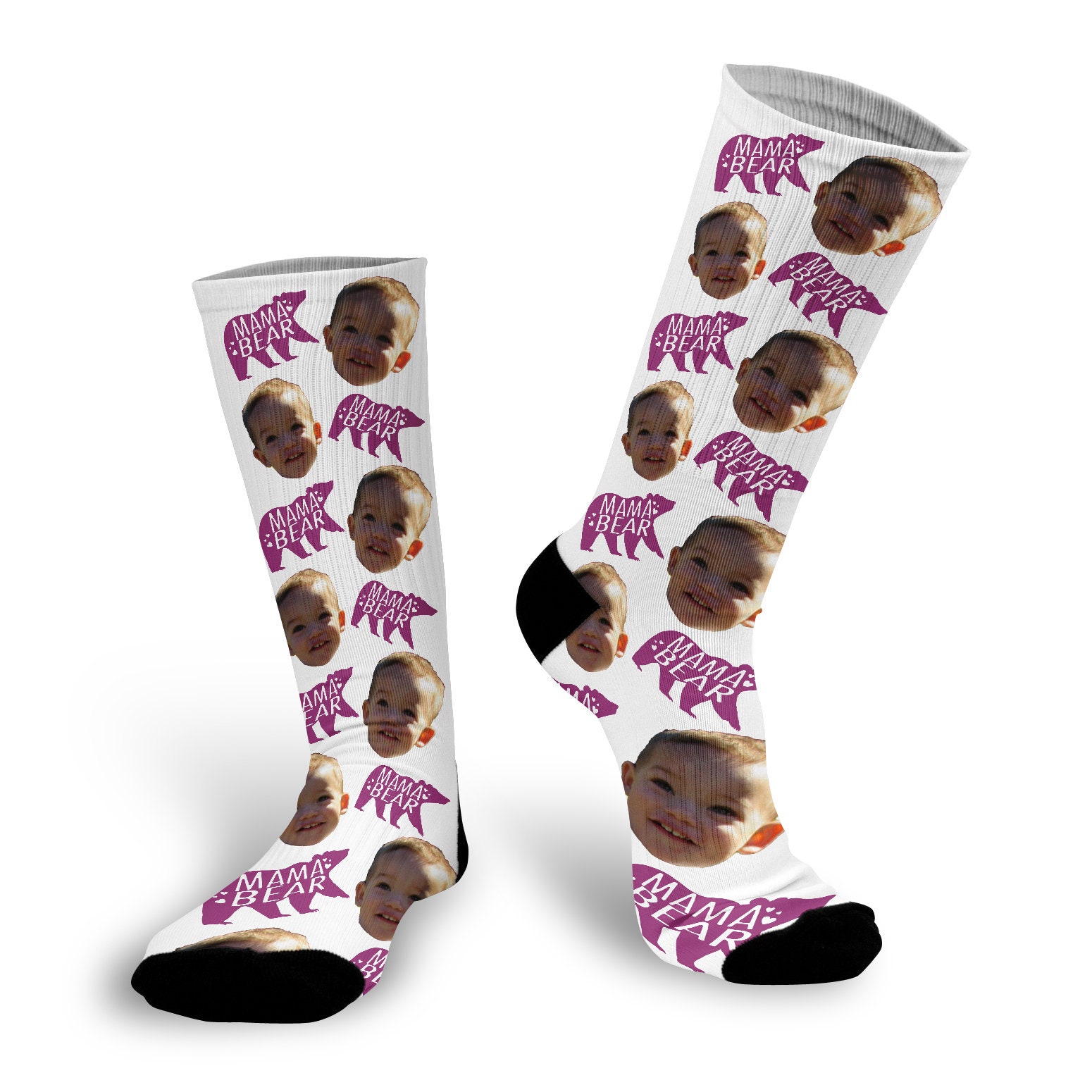 etsy dog face socks
