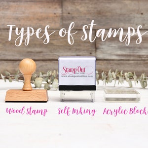 Custom Name Stamp Signature rubber stamp self inking Great teacher stamp, Signature Stamp, Personalized Stamp, Teacher Stamps, Library Stamp image 2