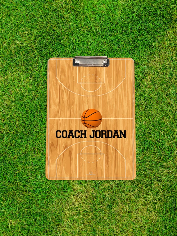 Coaches Gift Idea Clipboard Basketball Coach Gift Custom Etsy Coaches Gift Idea Clipboard Basketball Coach Gift Custom Etsy