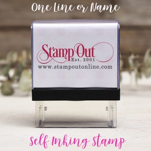 Custom Name Stamp Signature rubber stamp self inking Great teacher stamp, Signature Stamp, Personalized Stamp, Teacher Stamps, Library Stamp Self Inking