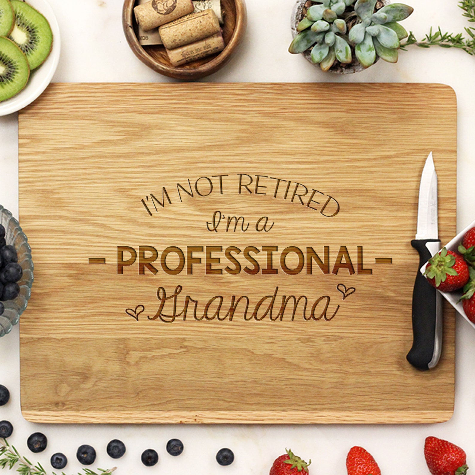 Personalized Cutting Board for Grandma Custom Cutting Board Etsy