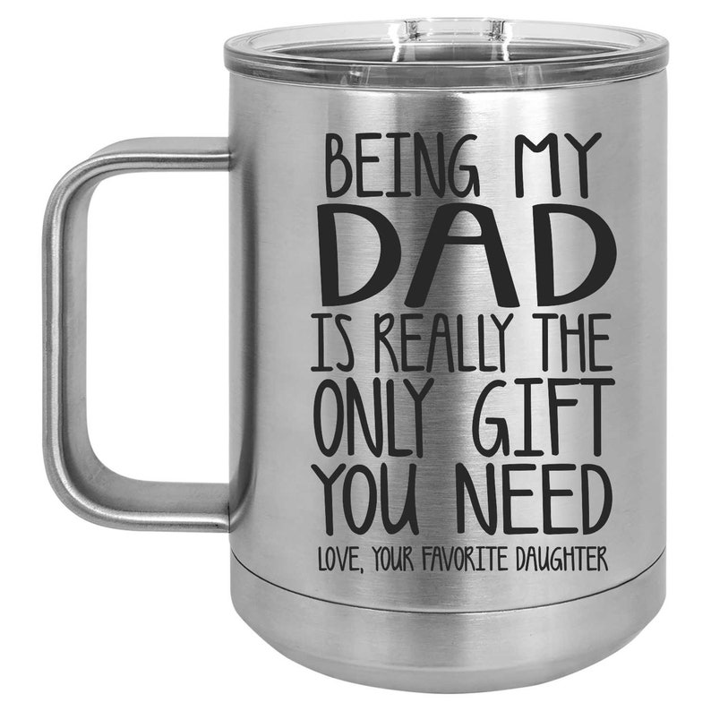 Personalized Dad Thermal Mug Father's Day Tumbler Etsy