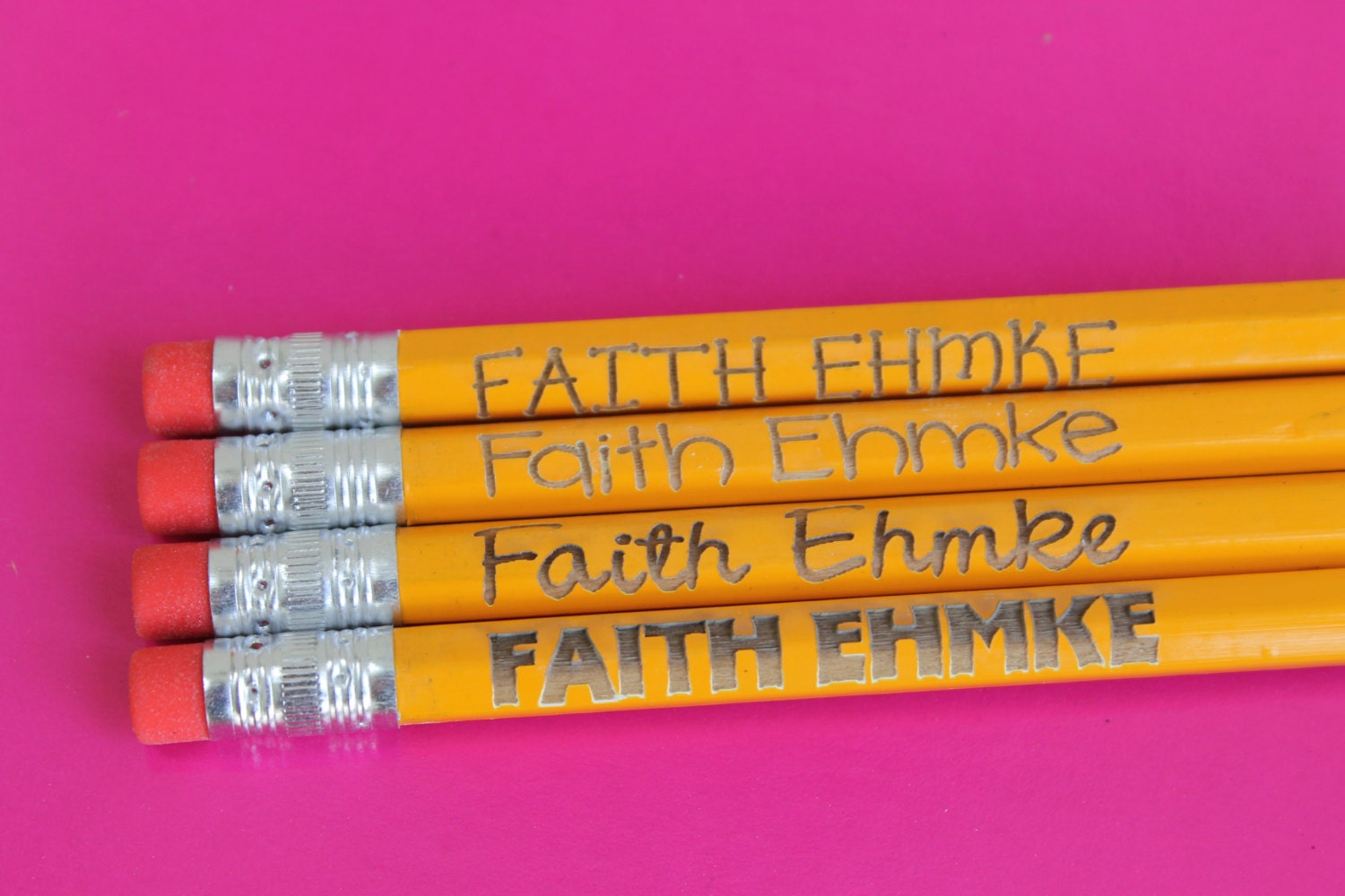 personalized pencils fast