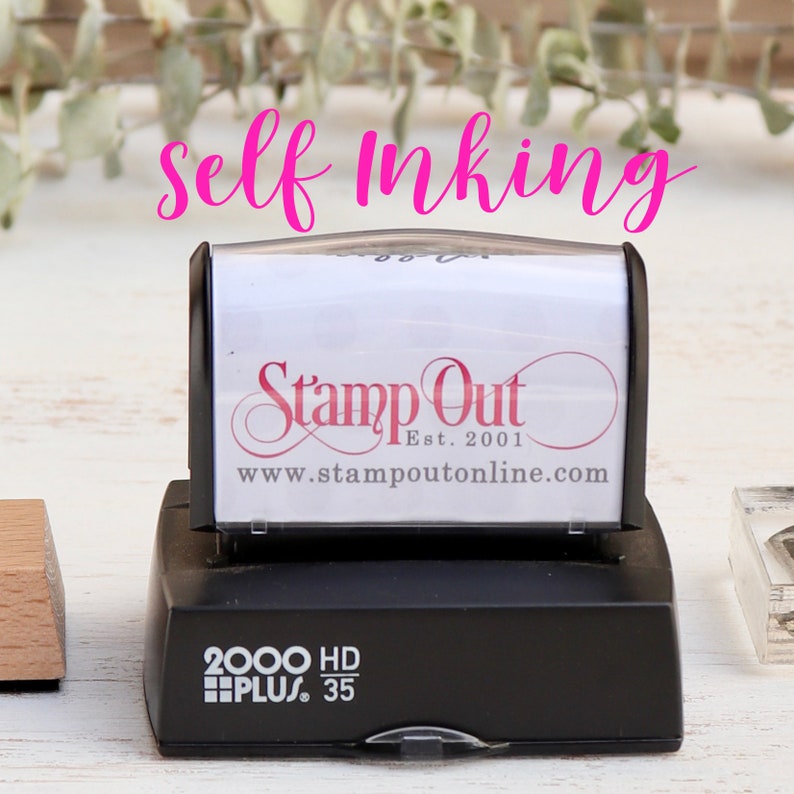 Return Address Stamp, Address Stamper, Personalized Return Address Stamper, Self Inking Stamp, Rubber Stamp, Custom Stamps 68093-HD55-000 Self Inking