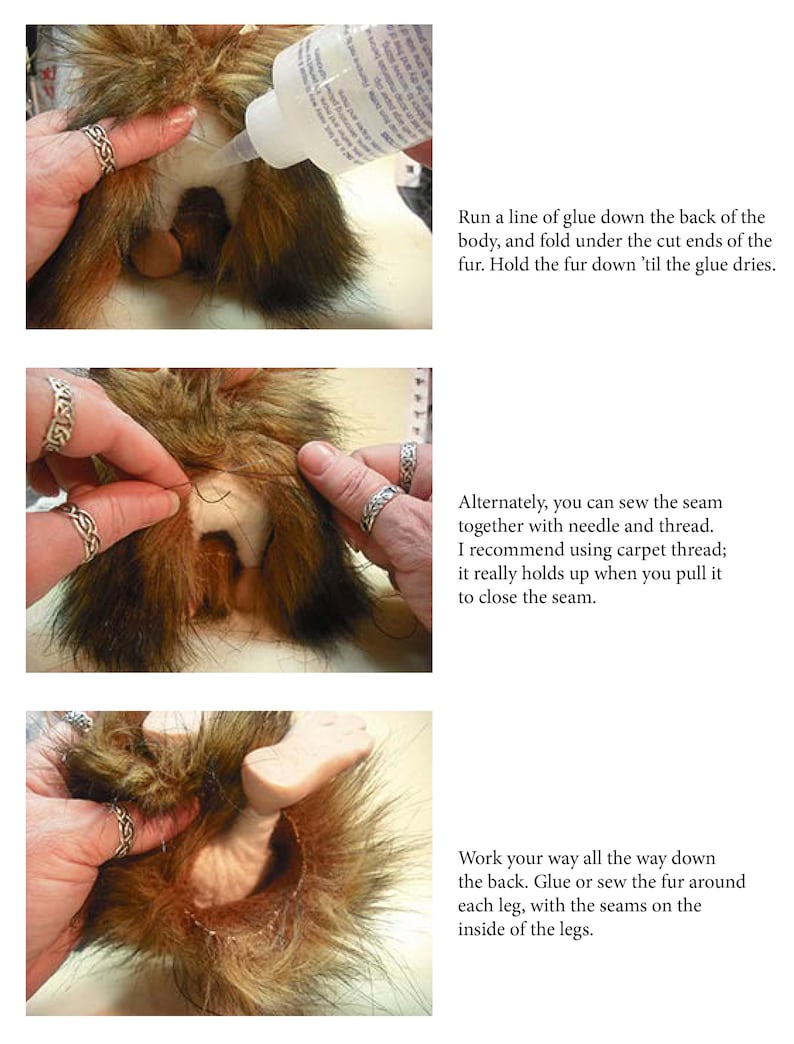 Tutorial PDF Sculpting Oddfae Furry Trolls image 2