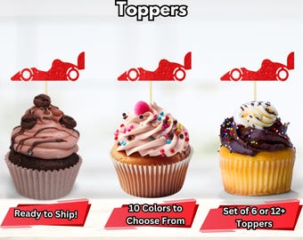 Racecar Cupcake Toppers, Car 1st Birthday Party Decor, Fast One Party, Two Fast Birthday Party Decorations, Car Theme Birthday Party