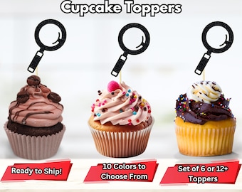 Lupe Cupcake Toppers, Ermittler Geburtstag Party Dekor, Murder Mystery Party Dekorationen, 1920er Jahre Detektiv Food-Picks,