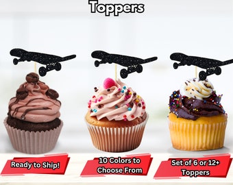 Skateboard Cupcake Topper, Skateboard Geburtstag Dekor, Skater Party Dekor Extremsport Party, Teen Geburtstag, Skateboard Food-Picks