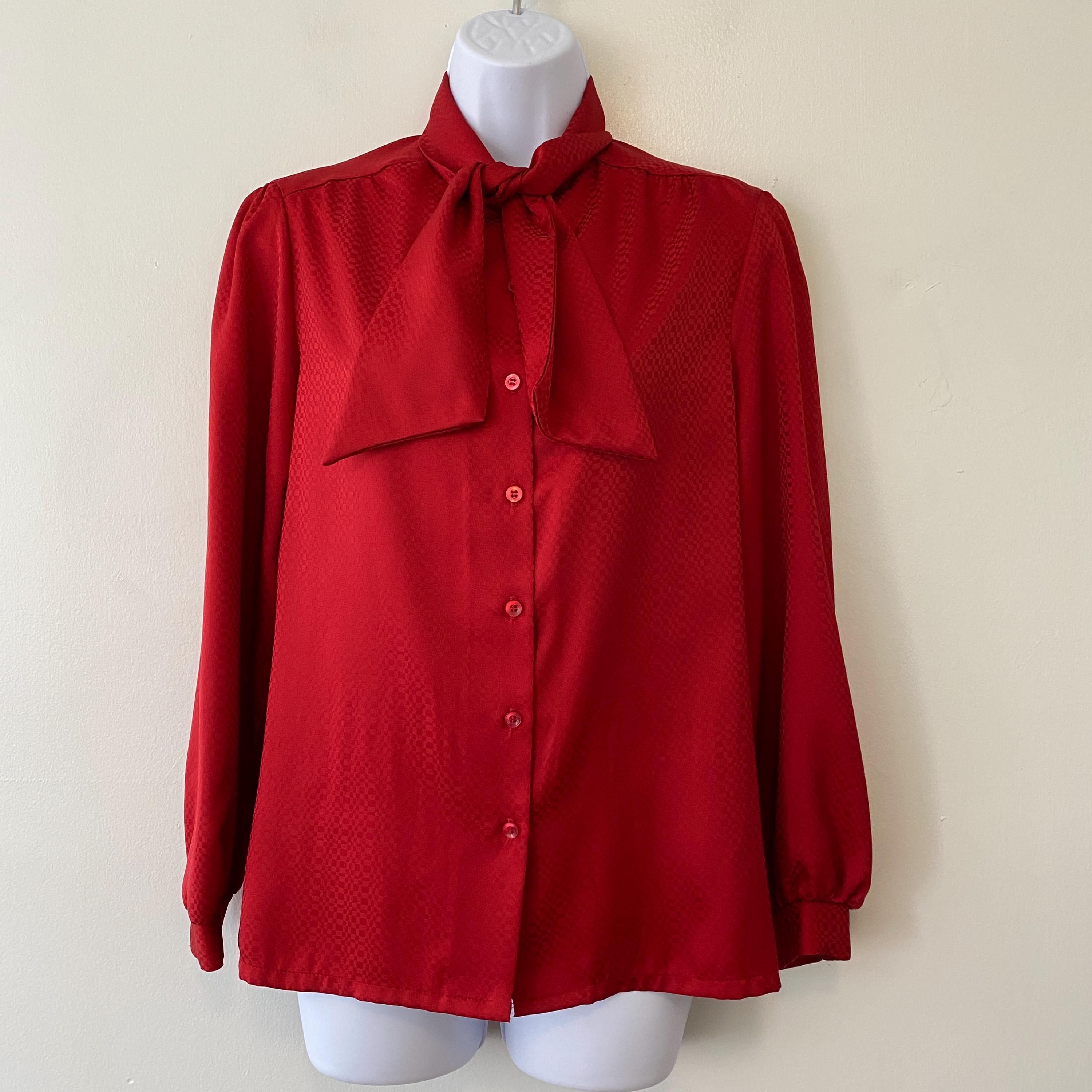 Chemisier Femme Alfred Dunner Taille 16 - Manches Longues, Motif Carreaux - Occasion Très Bon état