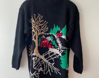 Vintage 1990's Pullover Sweater (dated 1993) *the Eagle's Eye