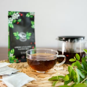 Rise Yaupon America's Classic Yaupon Holly Tea: 20 Tea Bags, Made with 100% Yaupon Holly, Naturally Caffeinated, Never Bitter