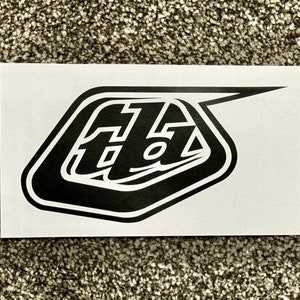 Troy Lee Designs Emblem Kiss Cut Vinyl Aufkleber