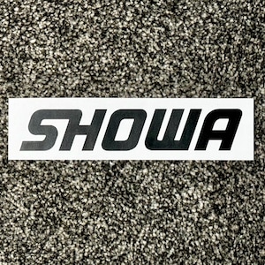 Showa -- Kiss Cut Vinyl Sticker