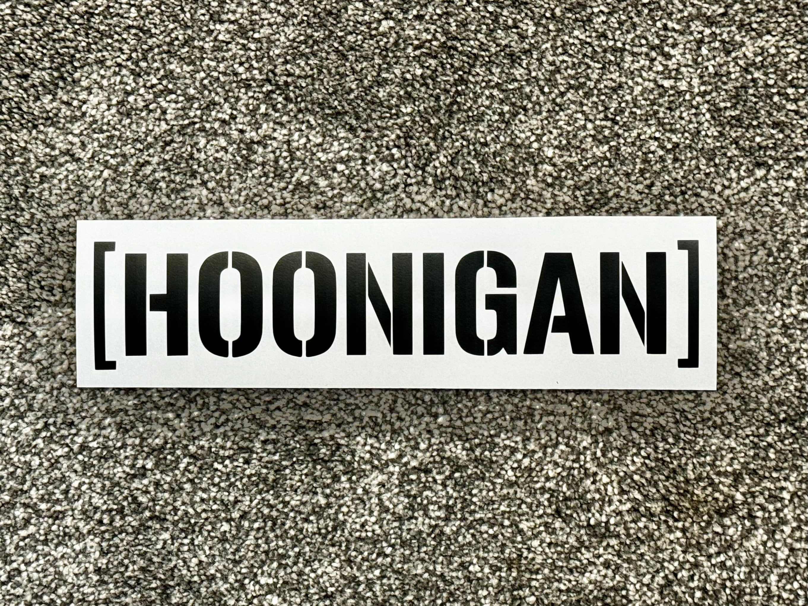 Hoonigan Kiss Cut Vinyl Aufkleber Etsy
